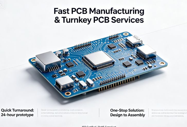 Fast PCB Manufacturing & Turnkey PCB Services