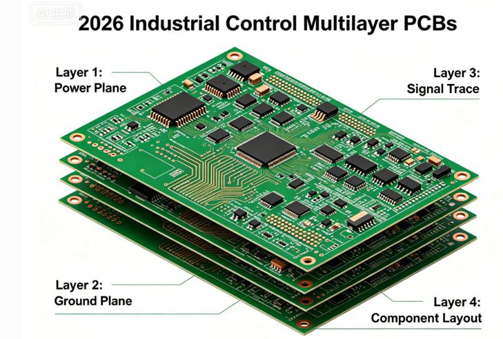 Industrial Control Multilayer PCBs