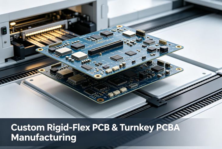 Custom Rigid-Flex PCB & PCBA Manufacturing