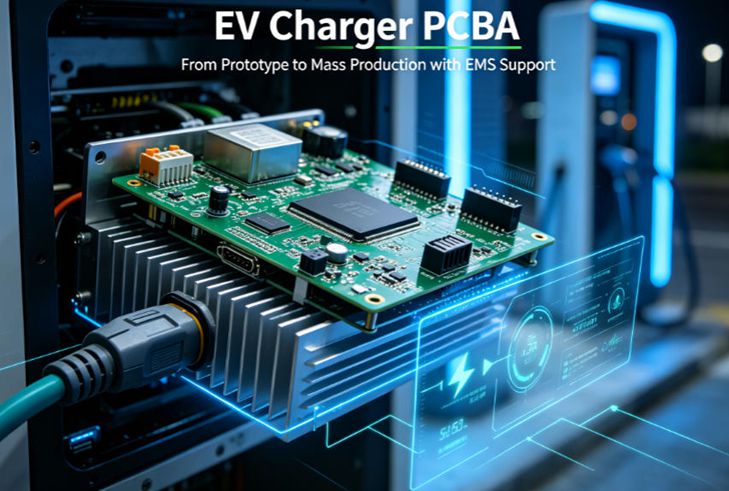 EV charger PCBA and EMS solution by RingPCB