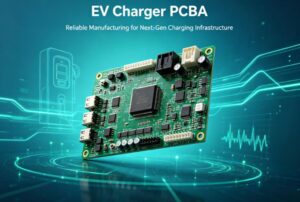 custom EV Charger PCBA by ringPCB
