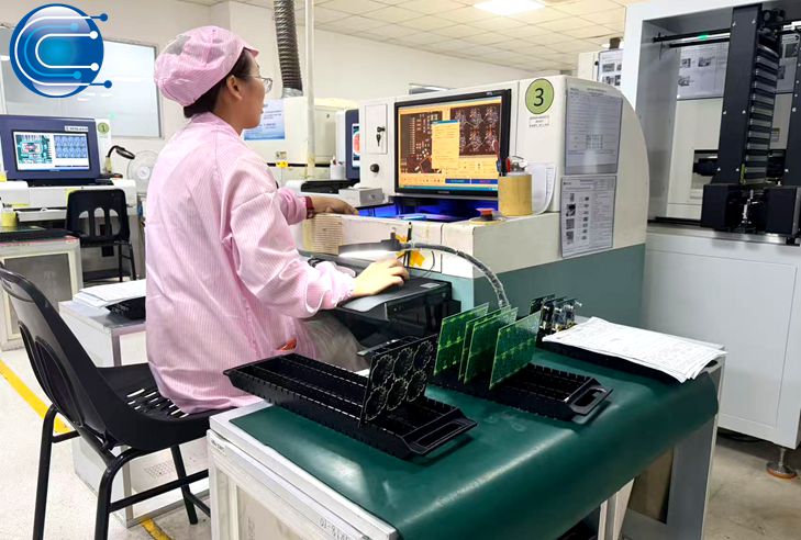 AOI inspection PCBA from RingPCB workshop