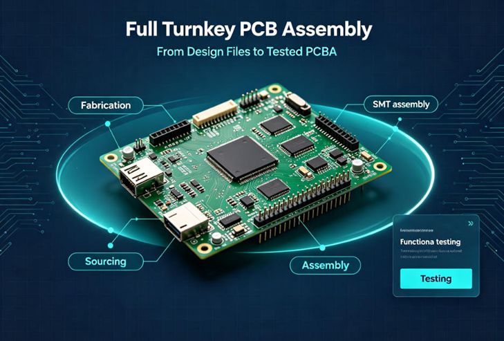 custom PCB assembly & full-turnkey service