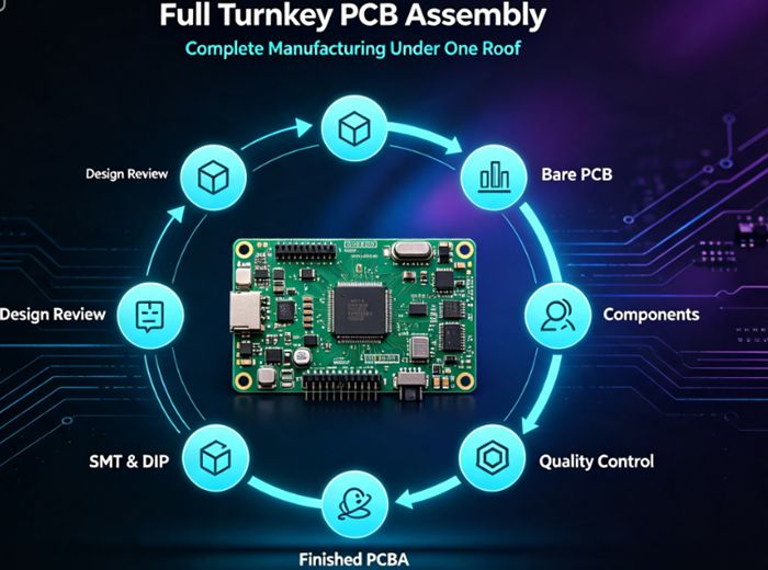 full turnkey PCB assembly service