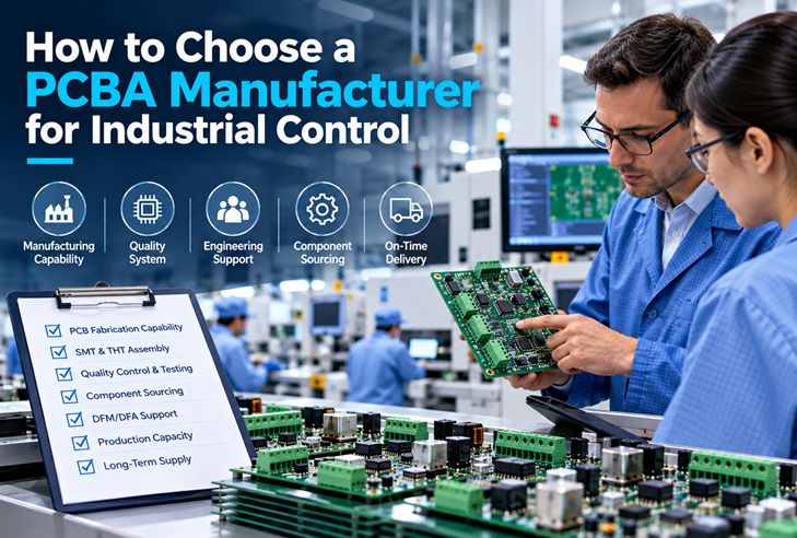PCBA Manufacturer and PCBA for Industrial Control Devices