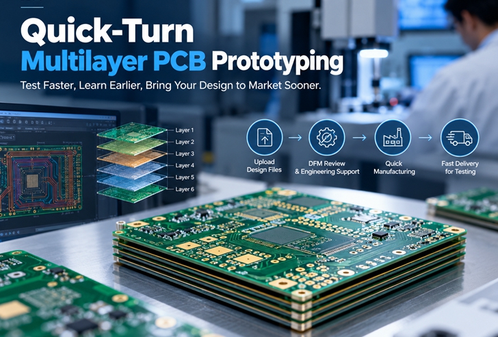 RingPCB: support 3 days Quick-Turn Multilayer PCB Prototyping