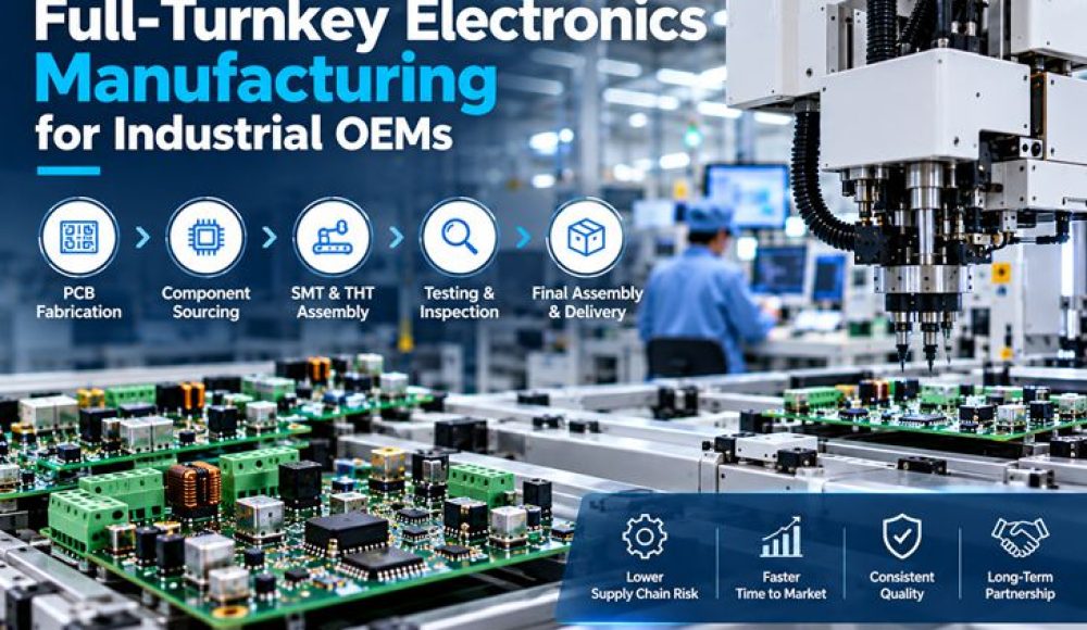 Full-Turnkey Electronics Manufacturing by RingPCB
