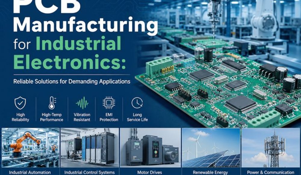 PCB Manufacturing for Industrial Electronics