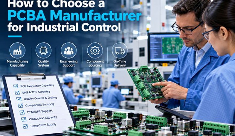 PCBA Manufacturer and PCBA for Industrial Control Devices