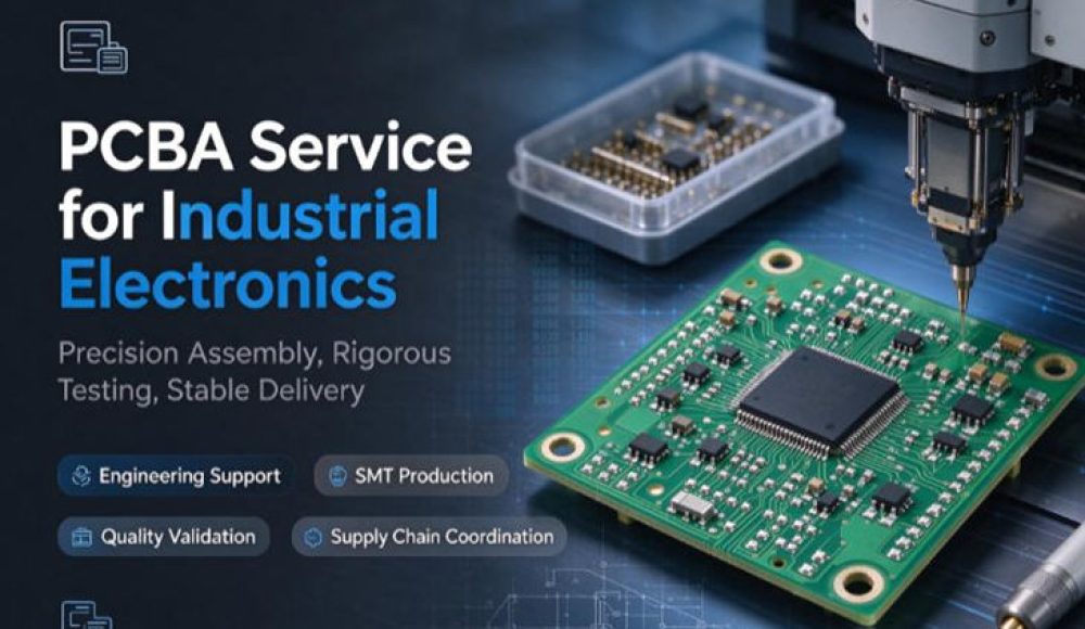 PCBA Service for Industrial Electronics by ringpCB