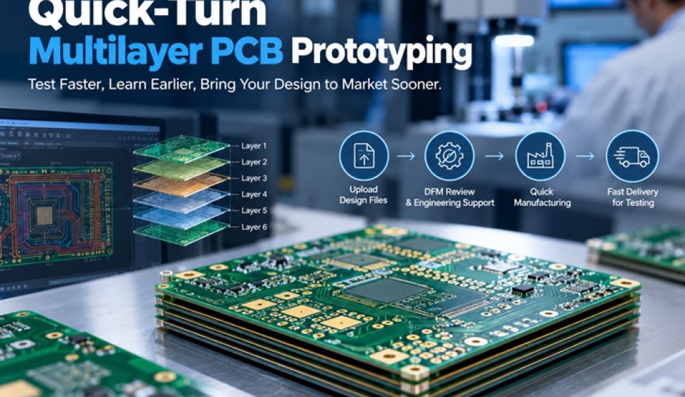 RingPCB: support 3 days Quick-Turn Multilayer PCB Prototyping