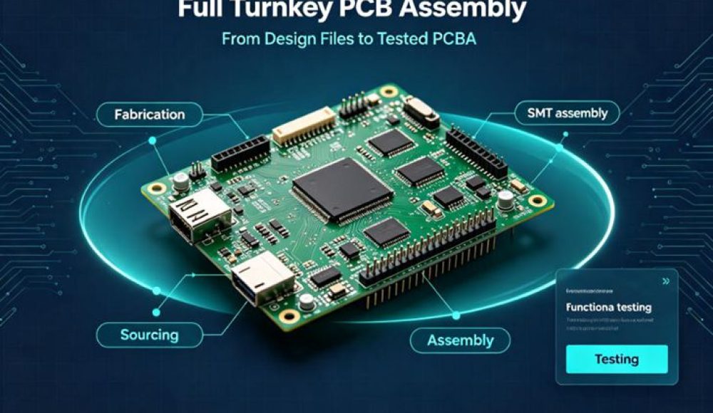 custom PCB assembly & full-turnkey service