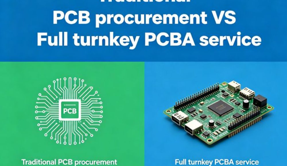 traditional PCB procurement and full turnkey PCBA service_副本